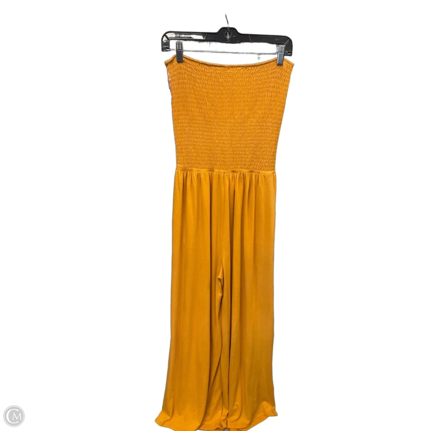 Jumpsuit By Zenana In Yellow, Size: L