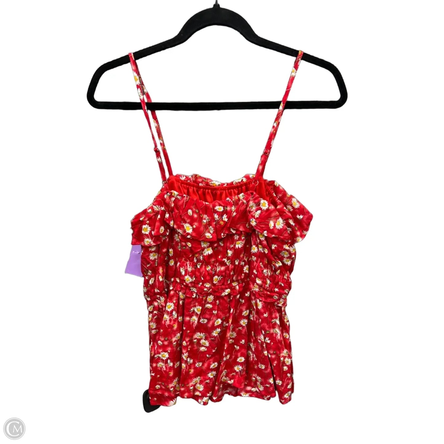 Top Sleeveless By Davi & Dani In Red, Size: M