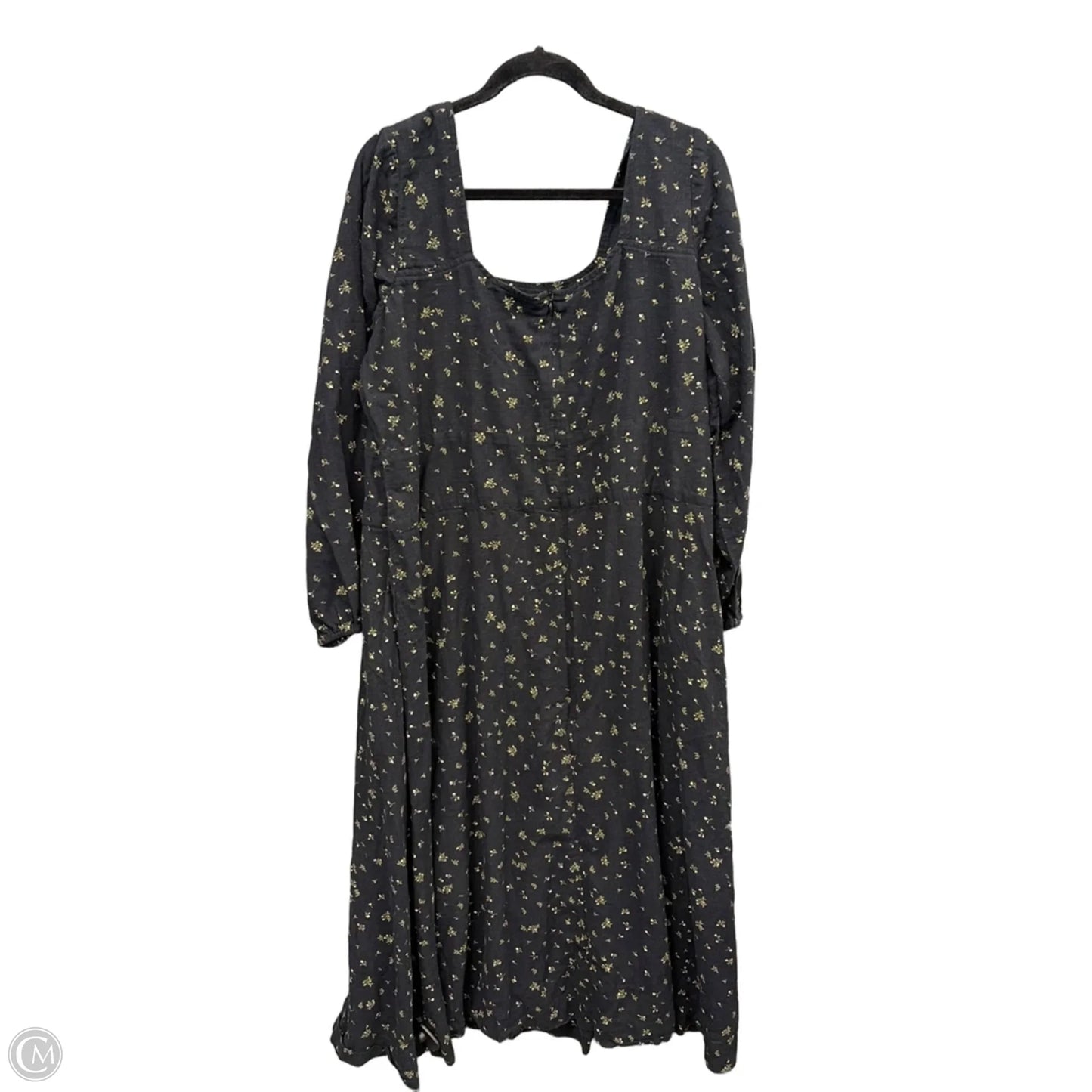 Dress Casual Midi By Able In Black, Size: 1x