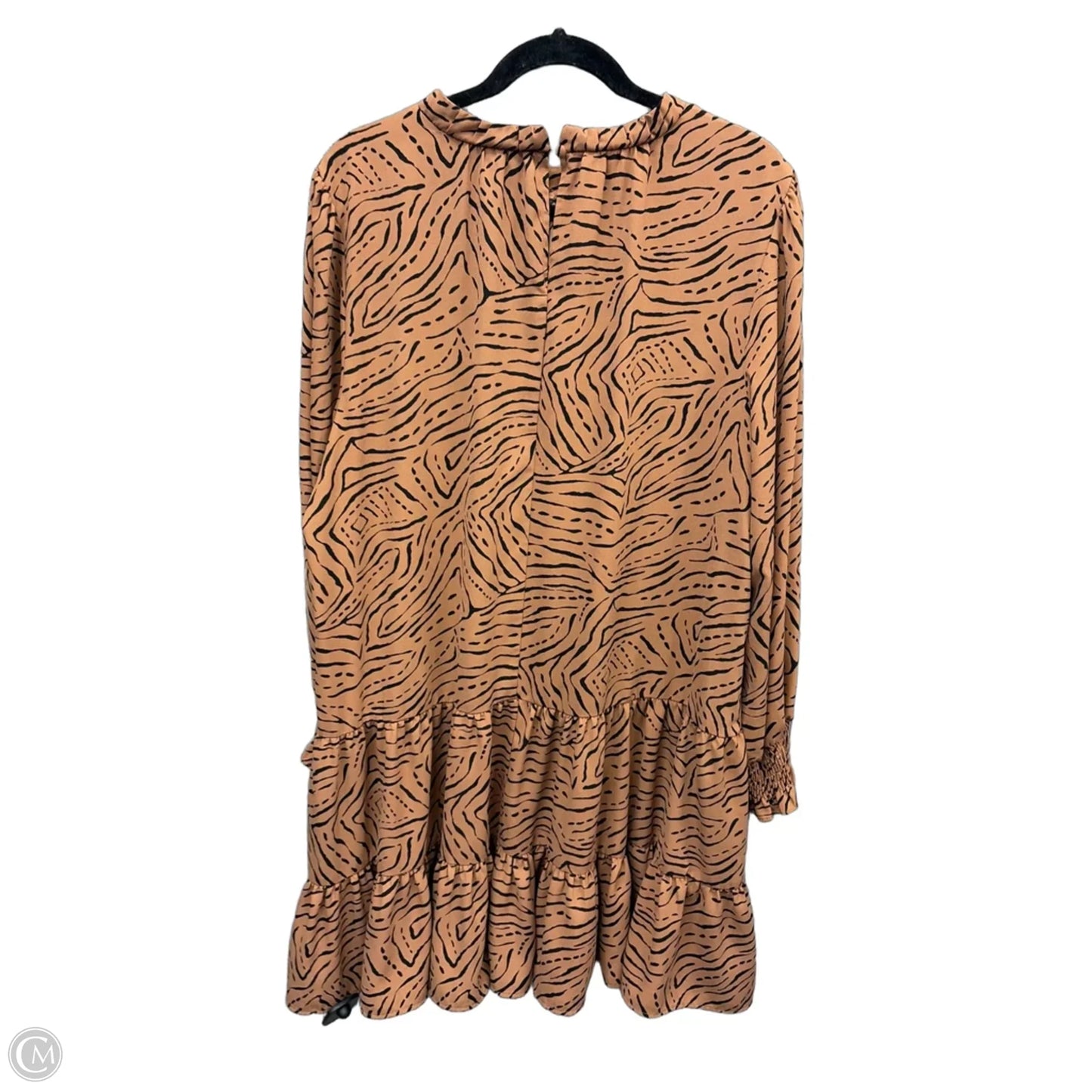 Dress Casual Midi By Nine West In Animal Print, Size: Xxl