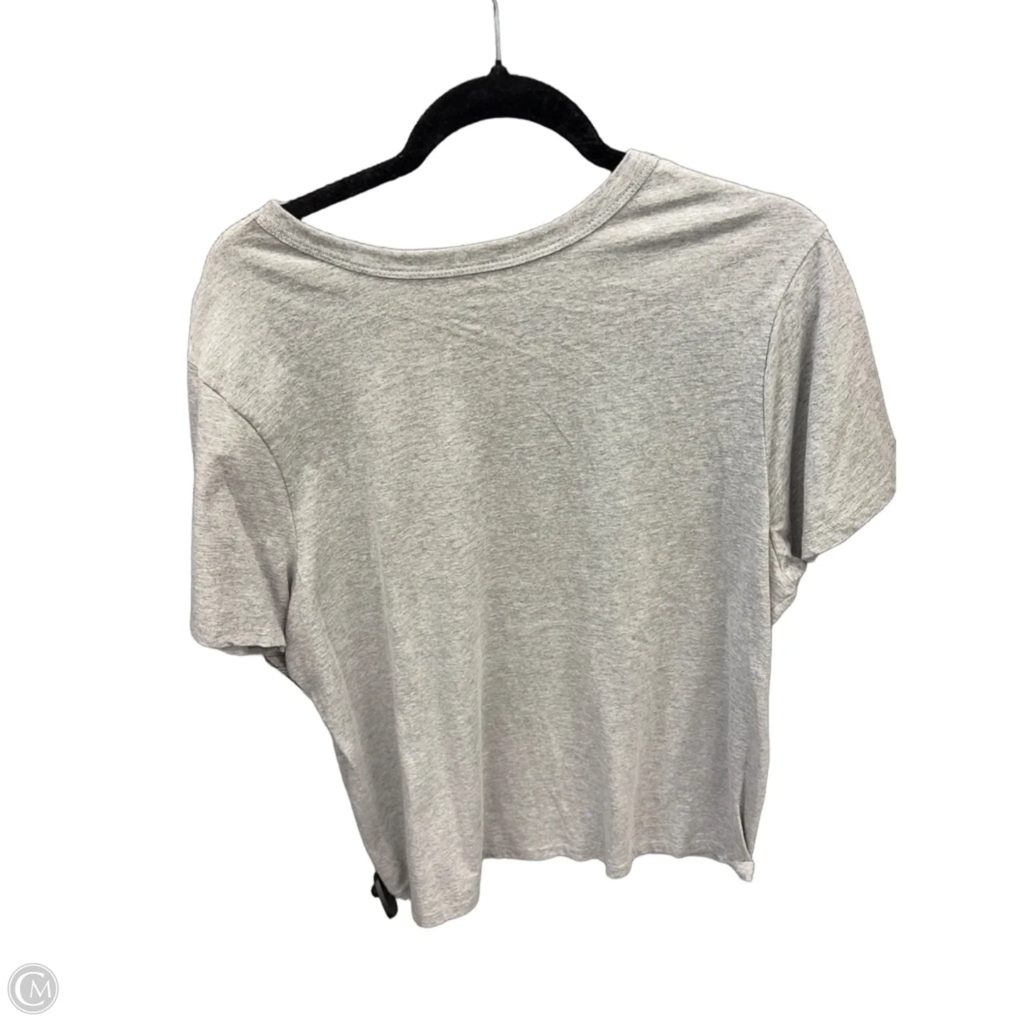 Top Short Sleeve By Zoe And Liv In Grey, Size: Xxl
