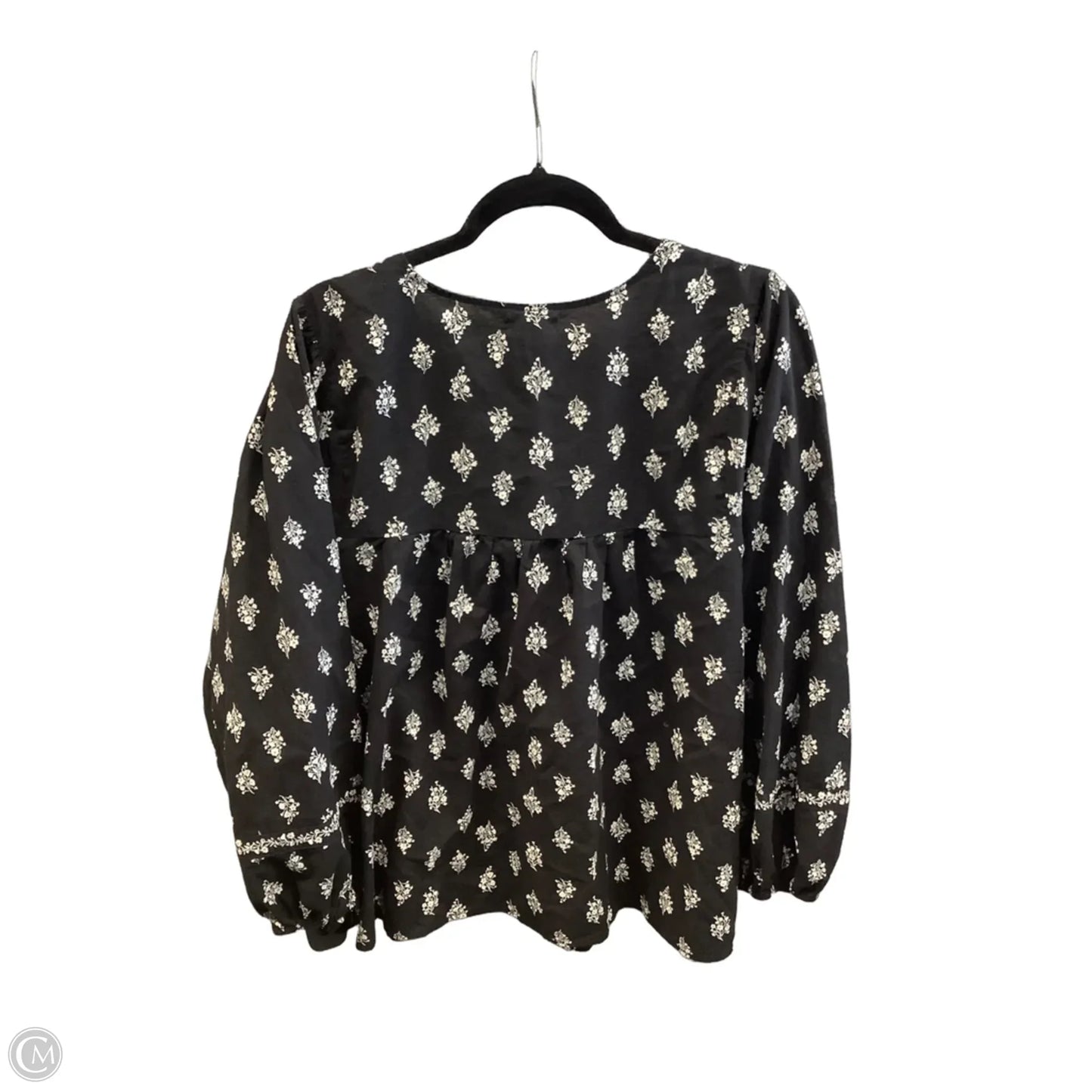 Top Long Sleeve By Maurices In Black, Size: 2x