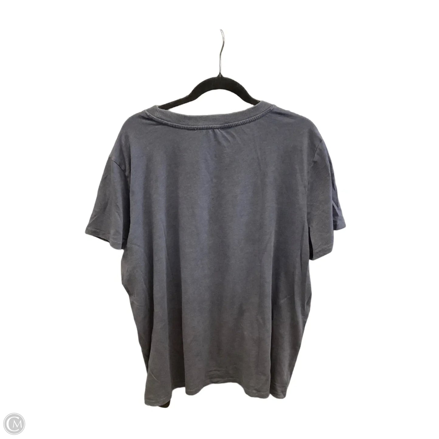 Top Short Sleeve By Maurices In Navy, Size: 1x