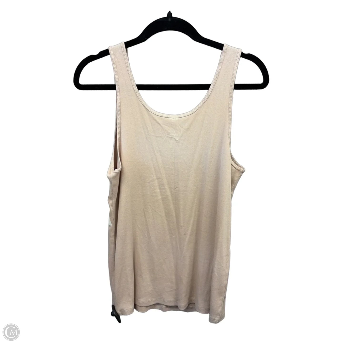 Tank Top By A New Day In Beige, Size: L