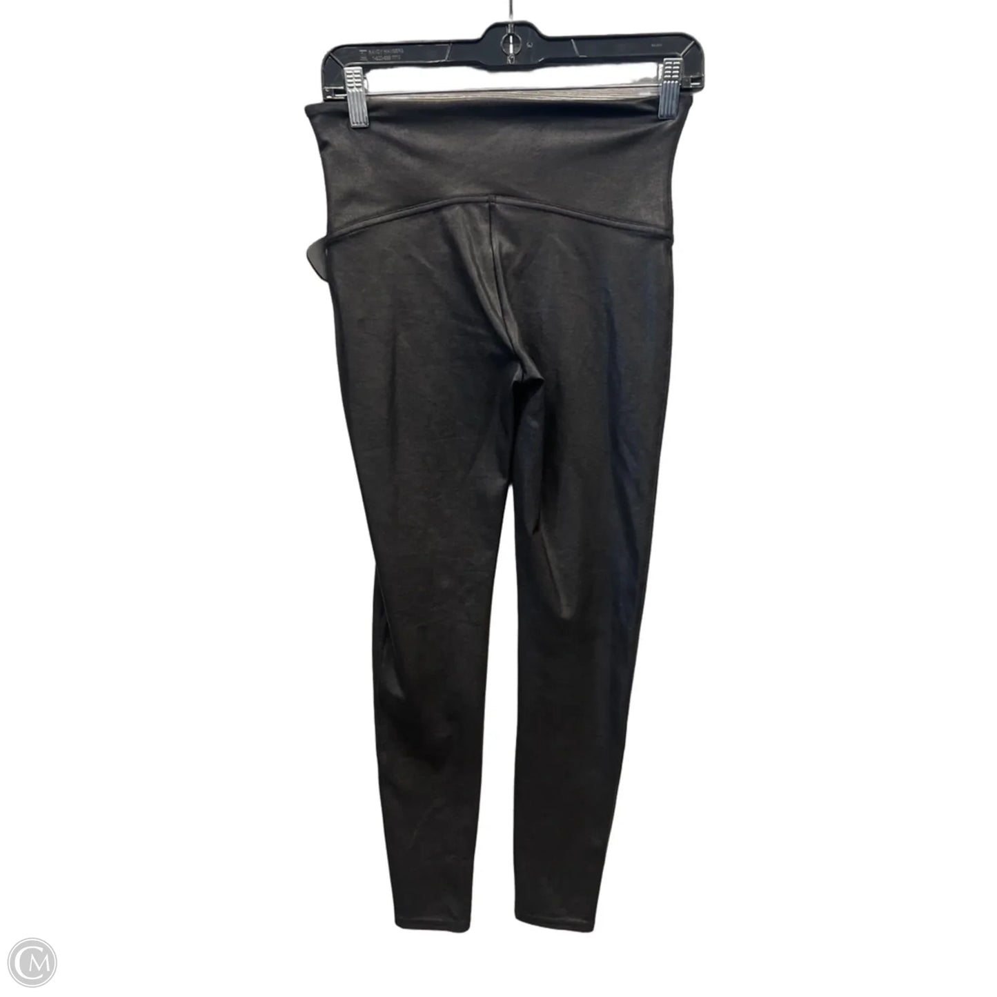 Athletic Leggings By Spanx In Grey, Size: L