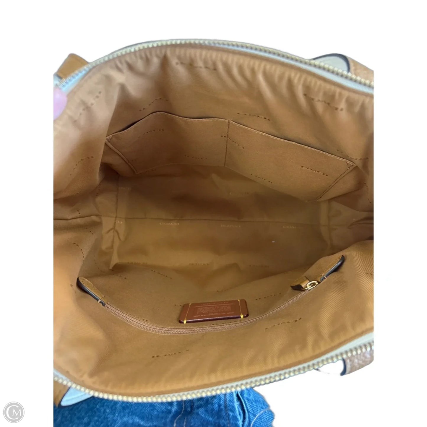 Tote Designer By Coach, Size: Large