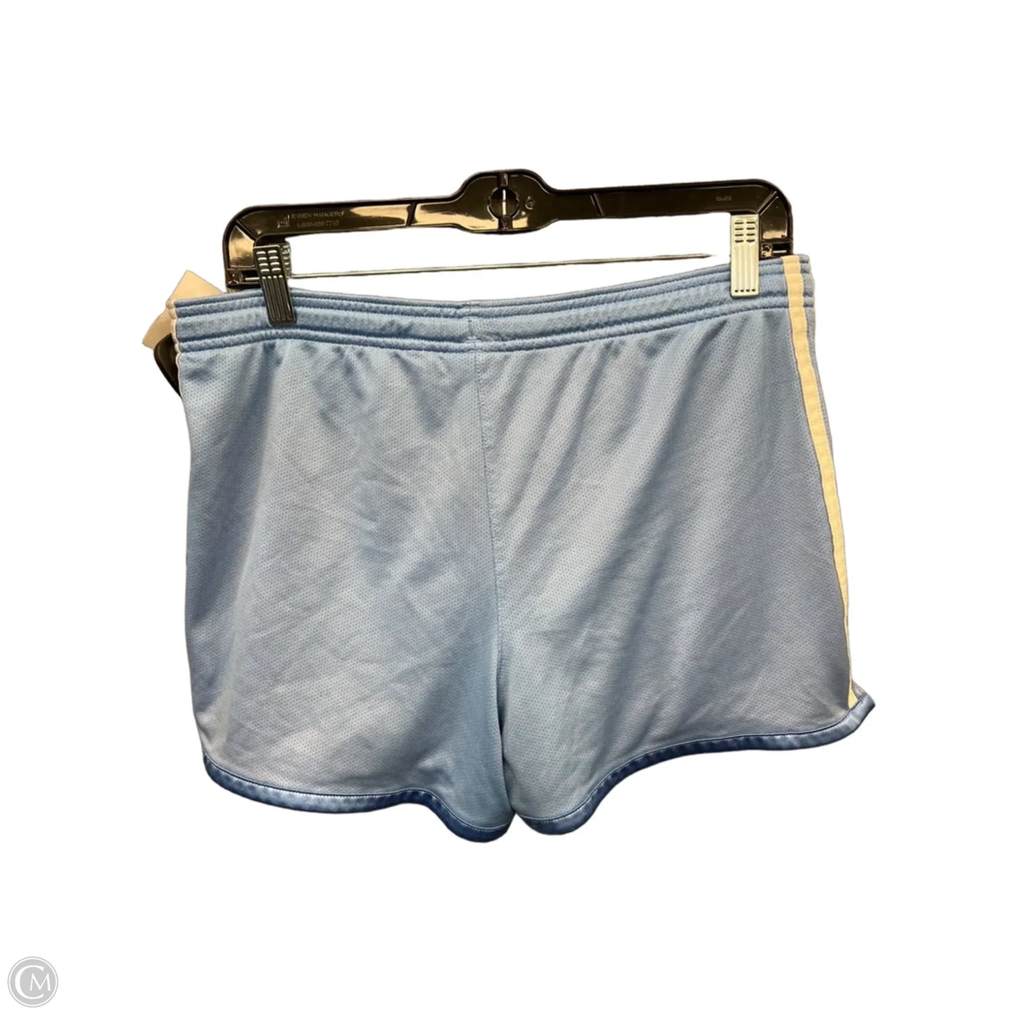 Athletic Shorts By Adidas In Blue, Size: M