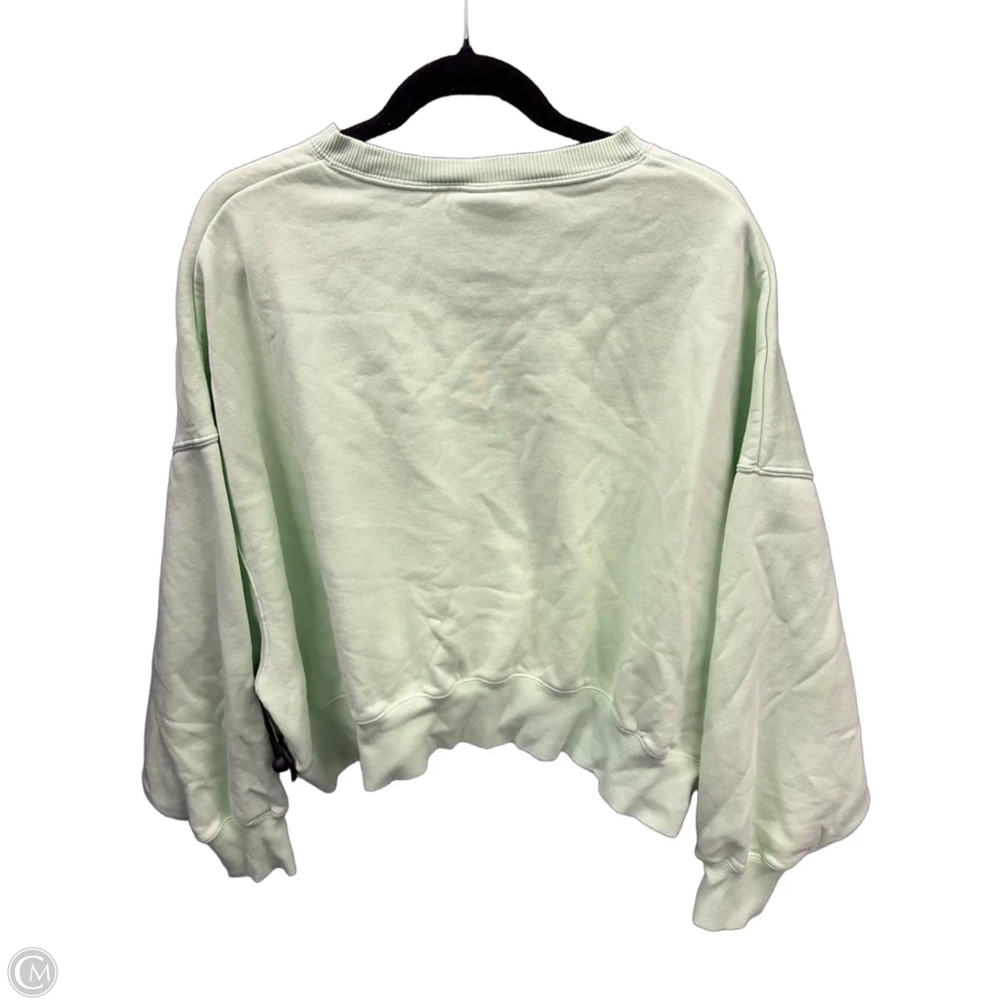 Sweatshirt Crewneck By Nike Apparel In Green, Size: L