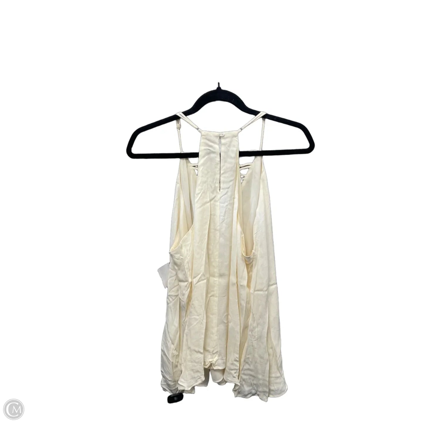 Top Sleeveless By Daytrip In Cream, Size: L