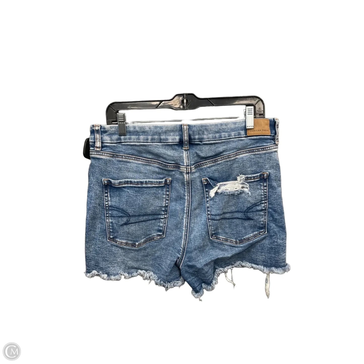 Shorts By American Eagle In Blue Denim, Size: 14