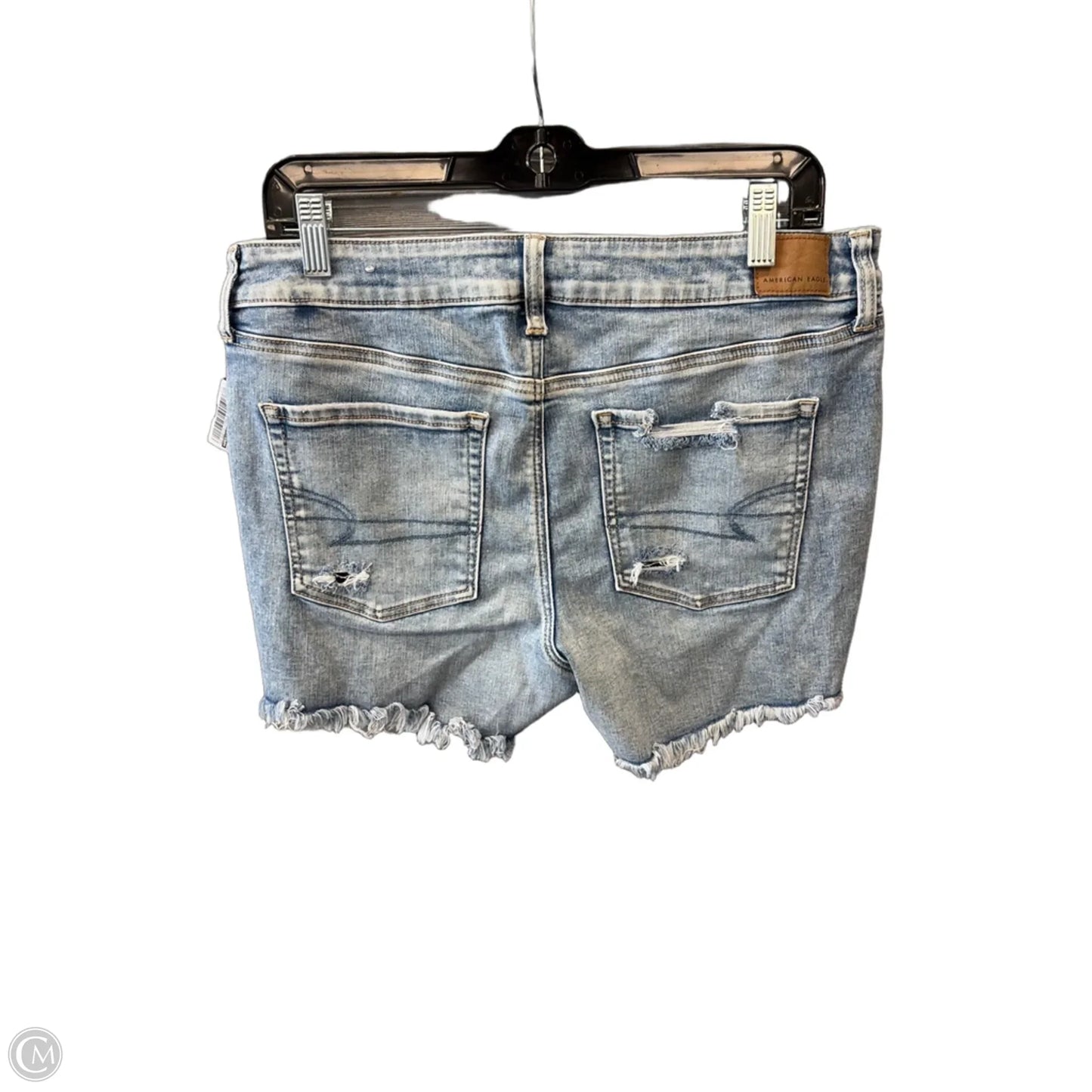 Shorts By American Eagle In Blue Denim, Size: 14
