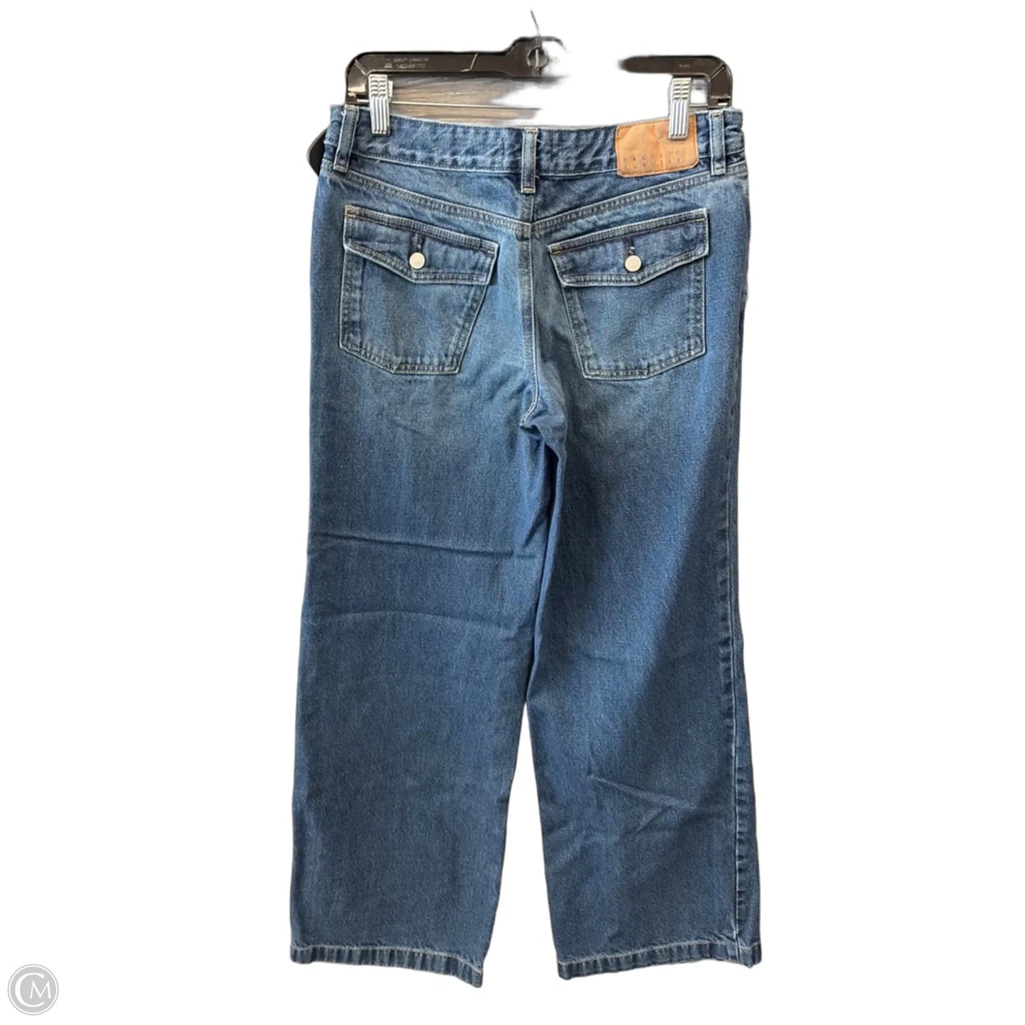 Jeans Wide Leg By Pacsun In Blue Denim, Size: 4