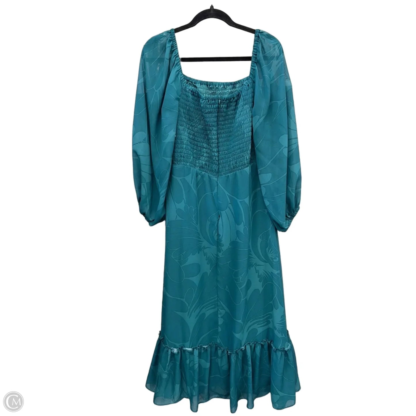 Dress Casual Maxi By Taylor In Green, Size: Xl