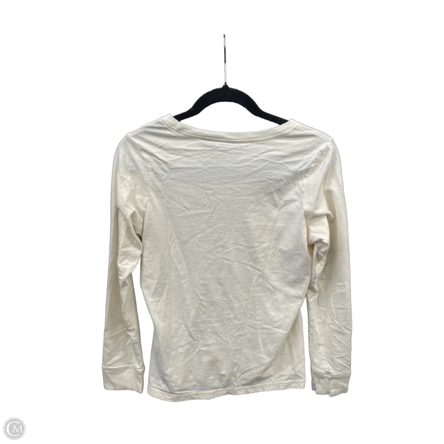 Top Long Sleeve Basic By Harley Davidson In Cream, Size: M