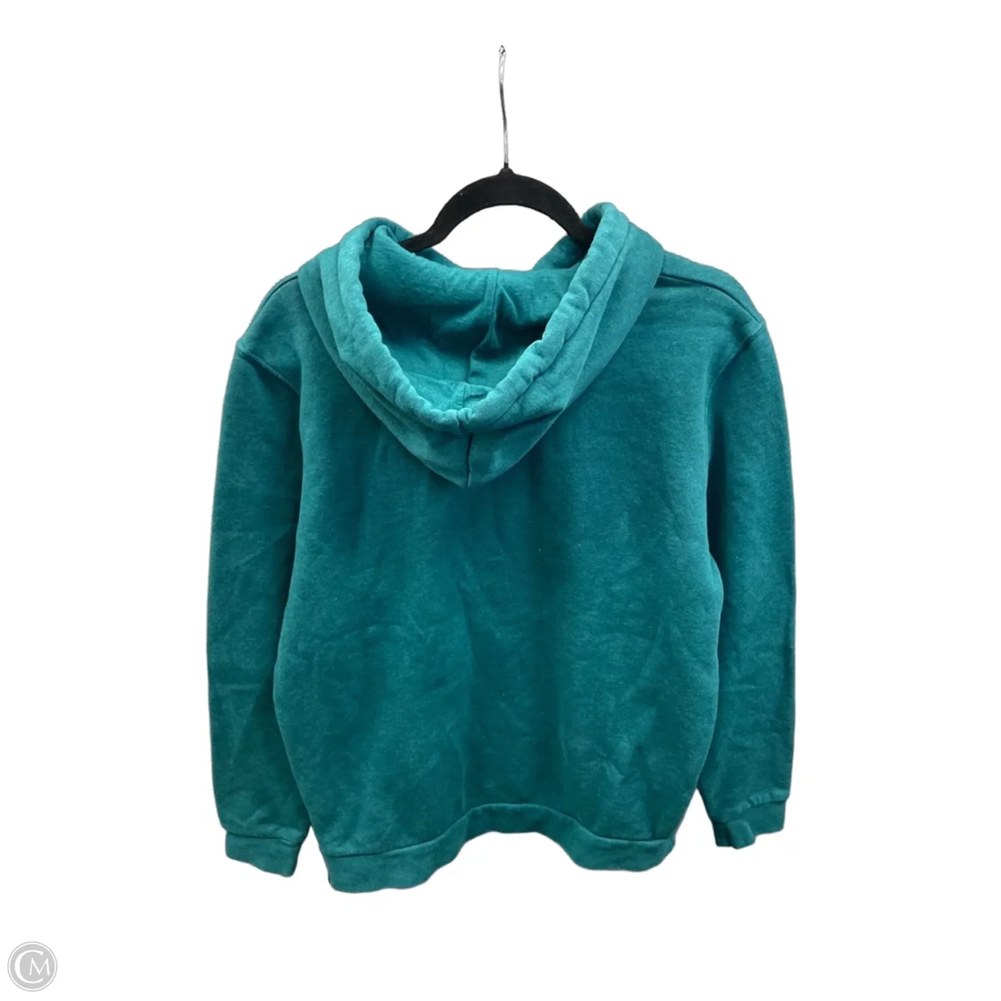 Sweatshirt Hoodie By Under Armour In Green, Size: M