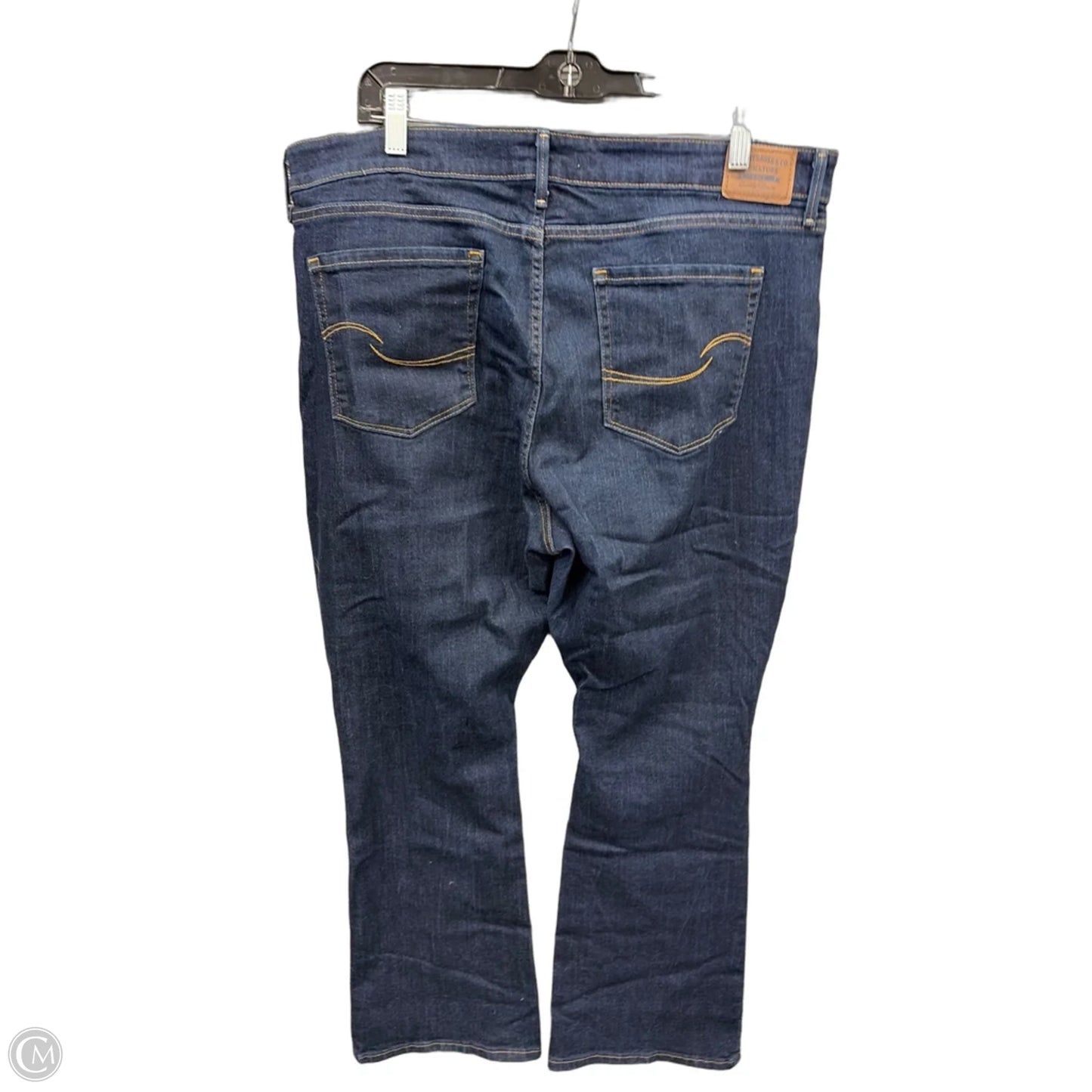Jeans Boot Cut By Levis Signature In Blue Denim, Size: 18