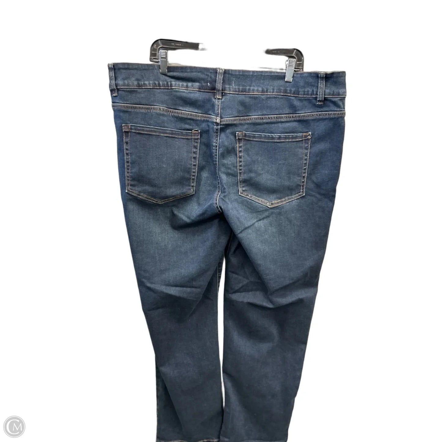 Jeans Straight By Lane Bryant In Blue Denim, Size: 22