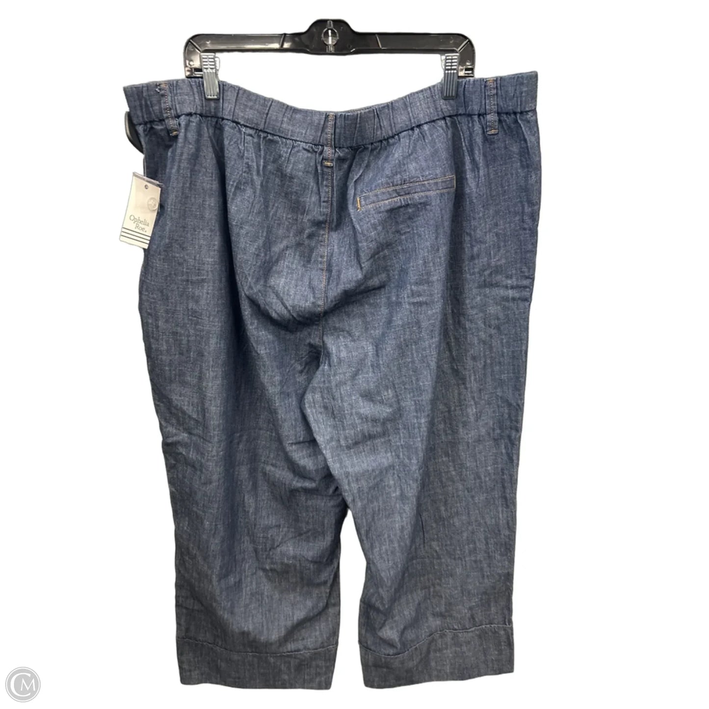 Pants Wide Leg By Ophelia Roe In Blue, Size: 20