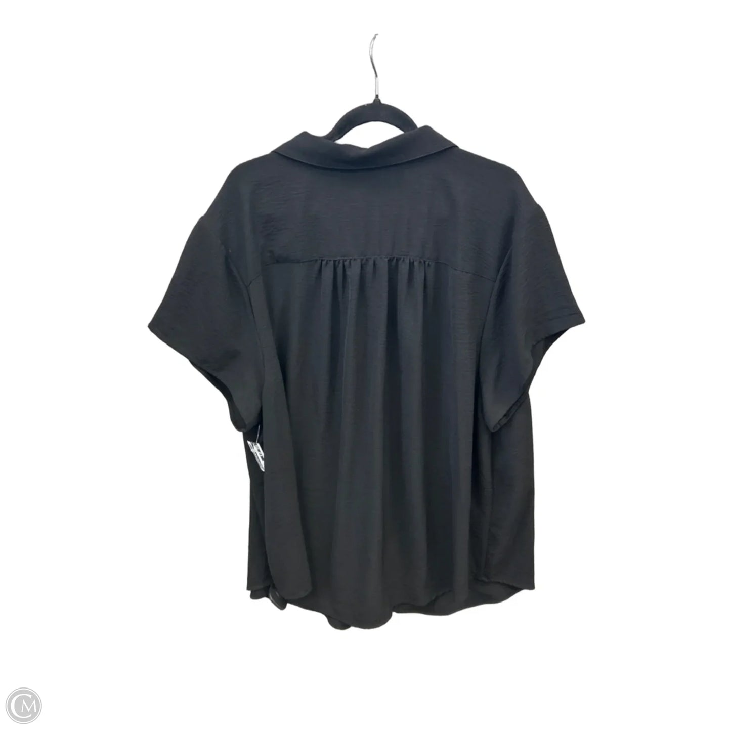 Top Short Sleeve By Torrid In Black, Size: 3x
