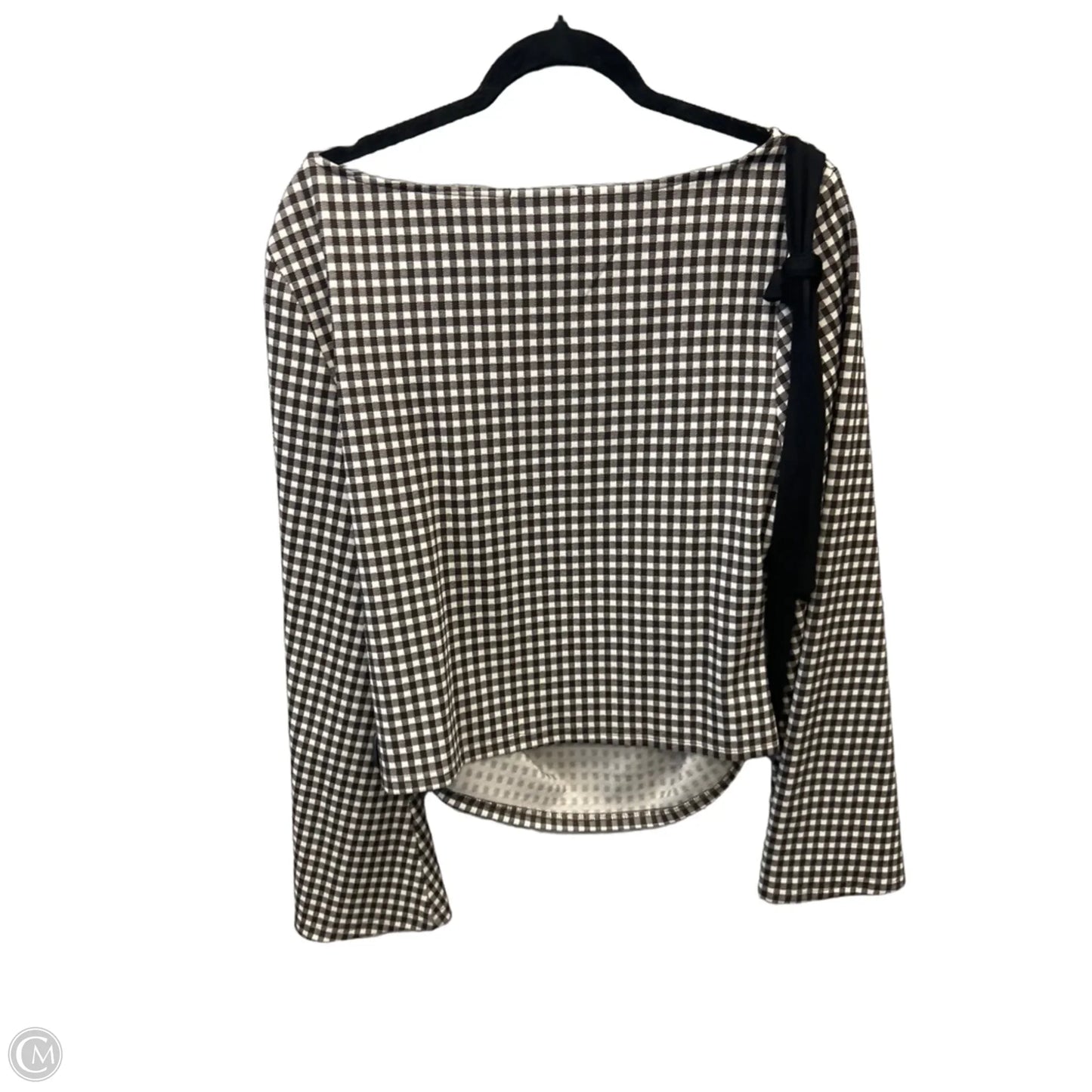 Top Long Sleeve By Cider In Plaid Pattern, Size: 2x