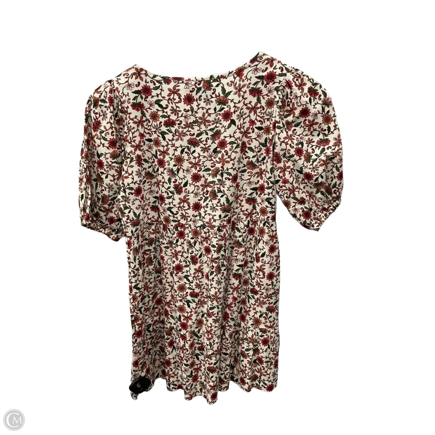 Top Short Sleeve By Old Navy In Floral Print, Size: M