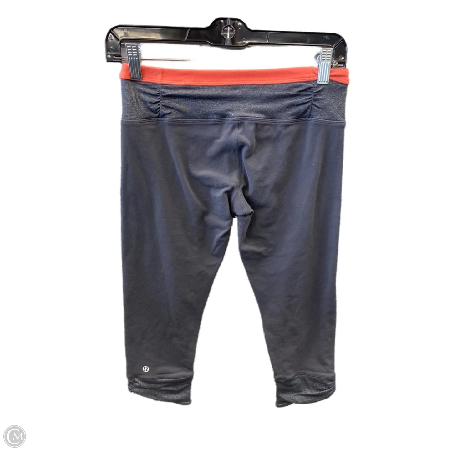 Athletic Capris By Lululemon In Grey, Size: 6