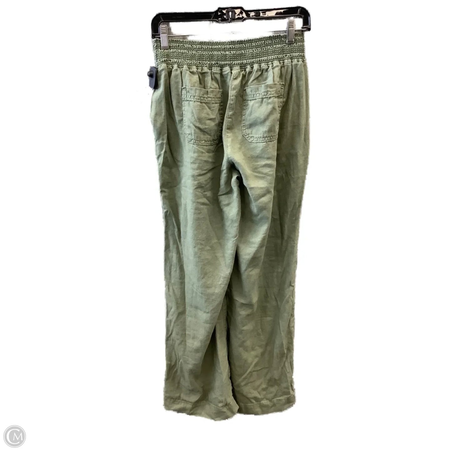 Pants Linen By Briggs In Green, Size: 4