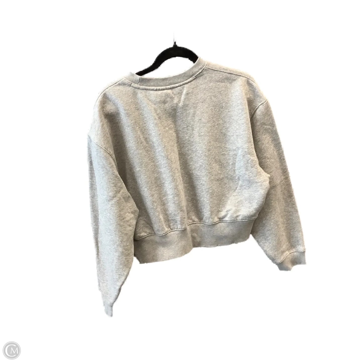 Sweatshirt Crewneck By Adidas In Grey, Size: Xs