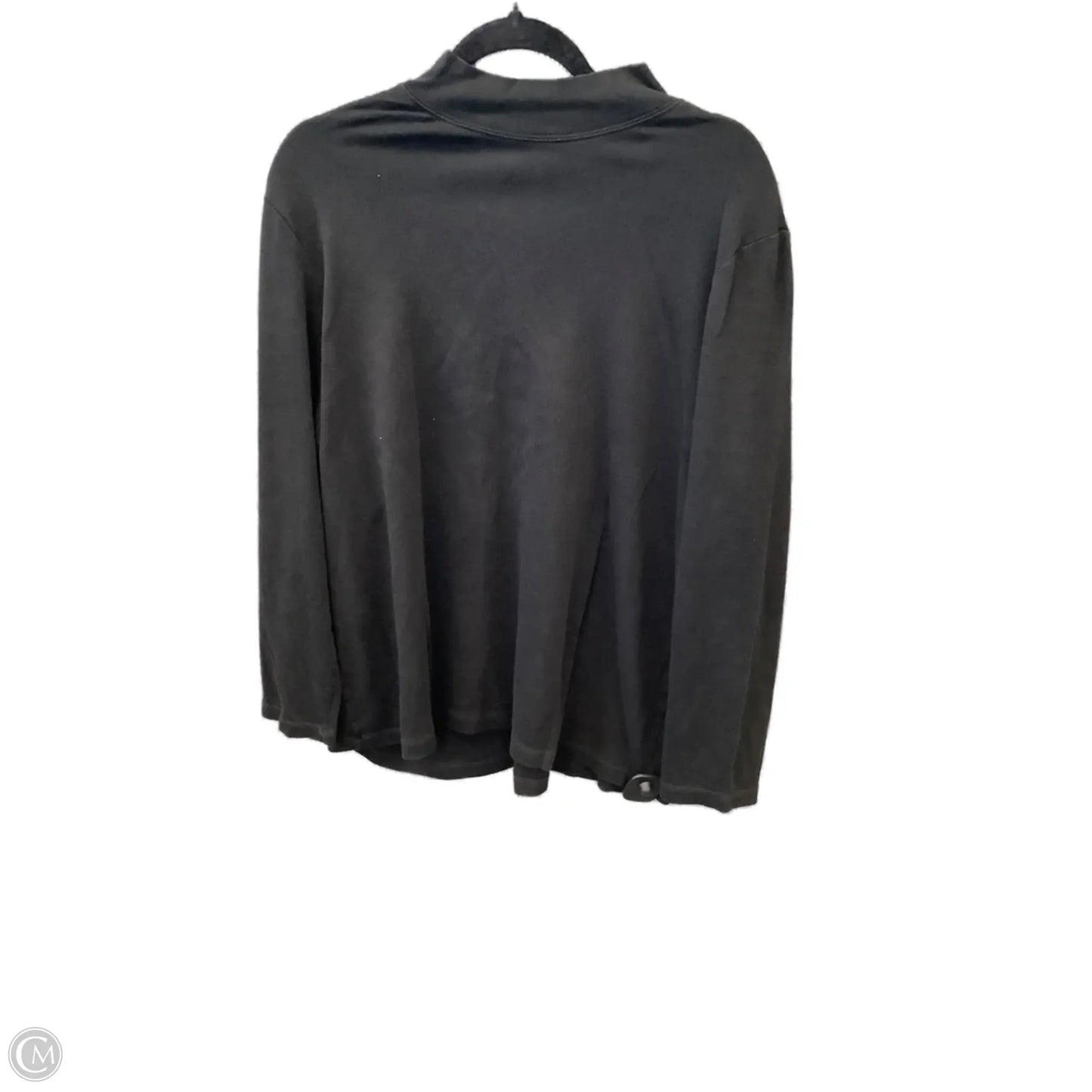 Top Long Sleeve By Cj Banks In Black, Size: 2x