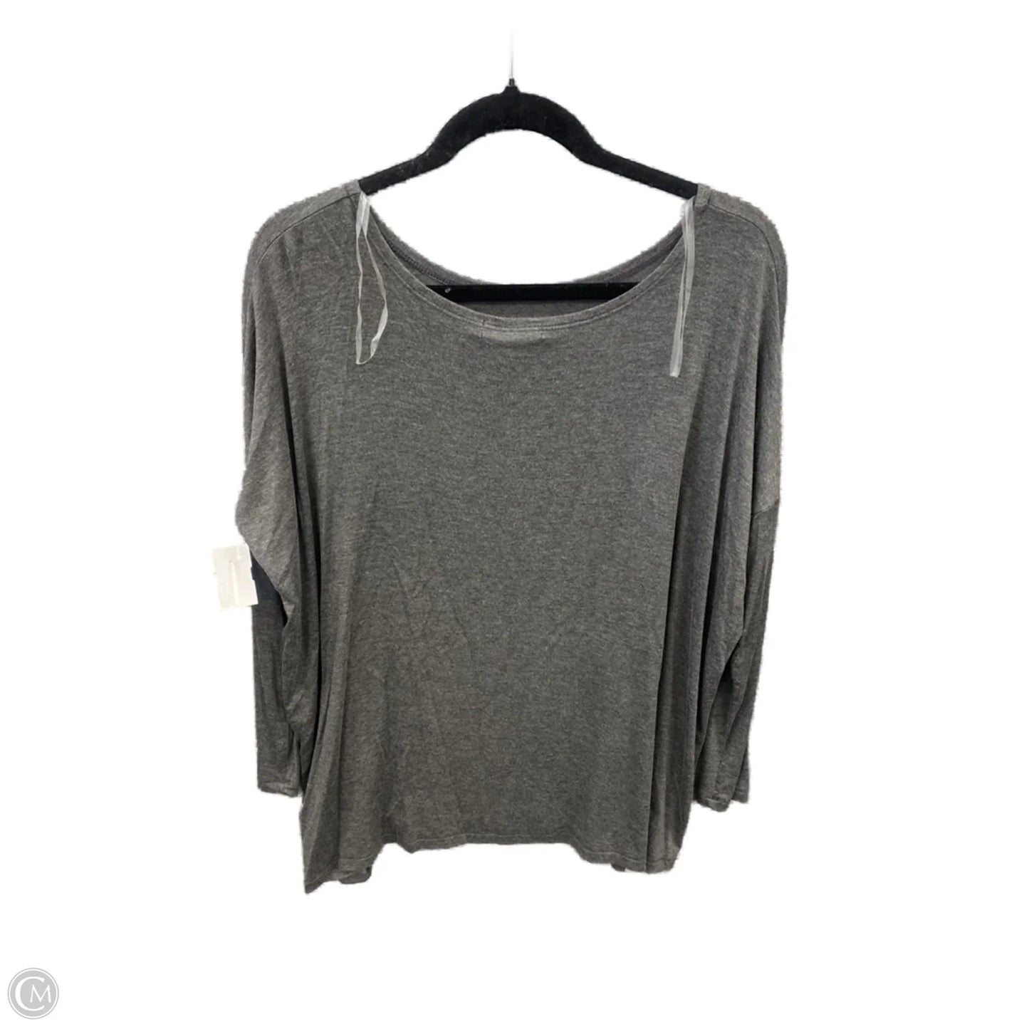 Top Long Sleeve By Cherish In Grey, Size: M