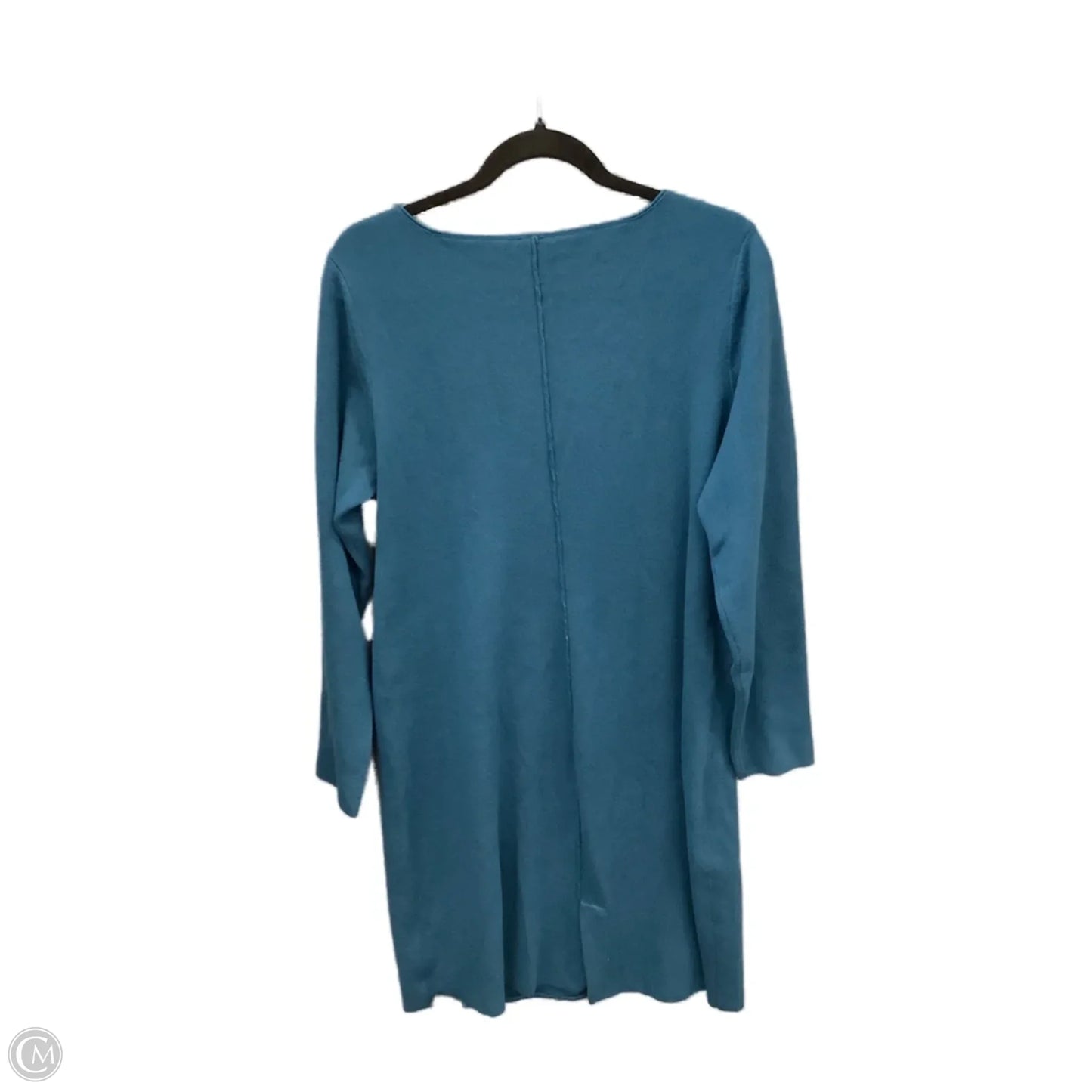 Dress Casual Midi By J. Jill In Blue, Size: L