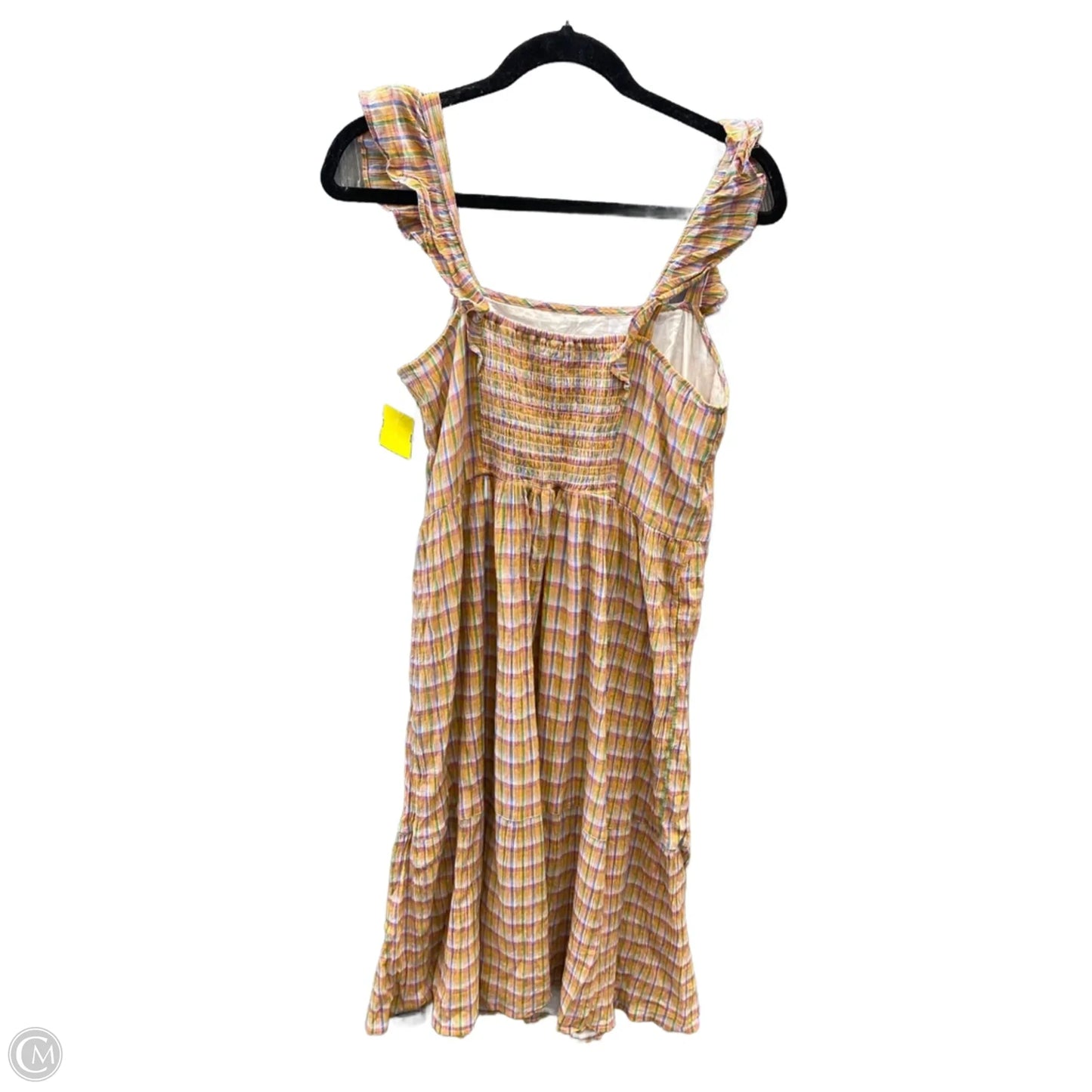 Dress Casual Midi By Loft In Orange, Size: M