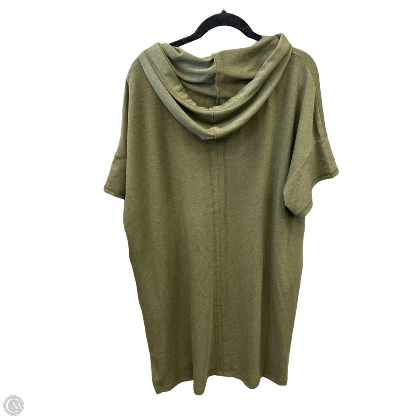 Dress Casual Midi By Cable And Gauge In Green, Size: 1x