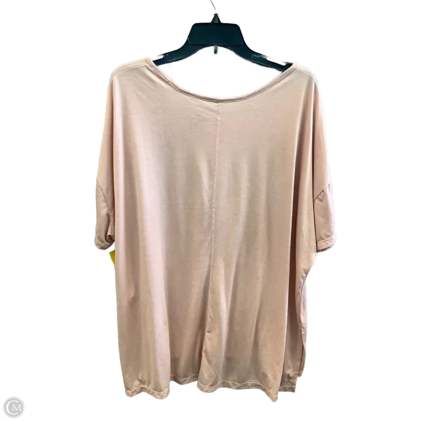 Athletic Top Short Sleeve By Nike Apparel In Pink, Size: 3x