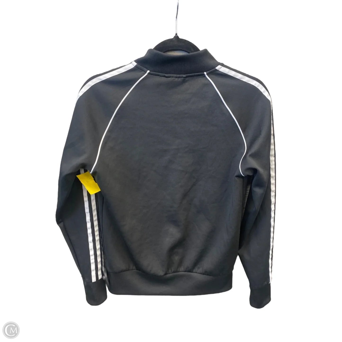 Athletic Jacket By Adidas In Black, Size: S