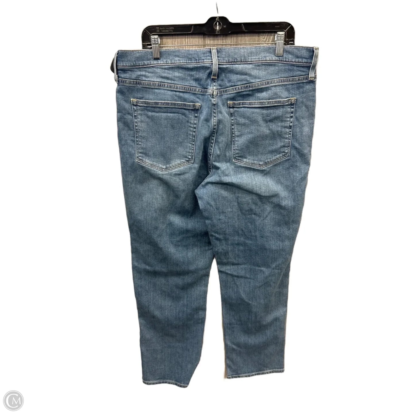Jeans Straight By J. Crew In Blue Denim, Size: 14
