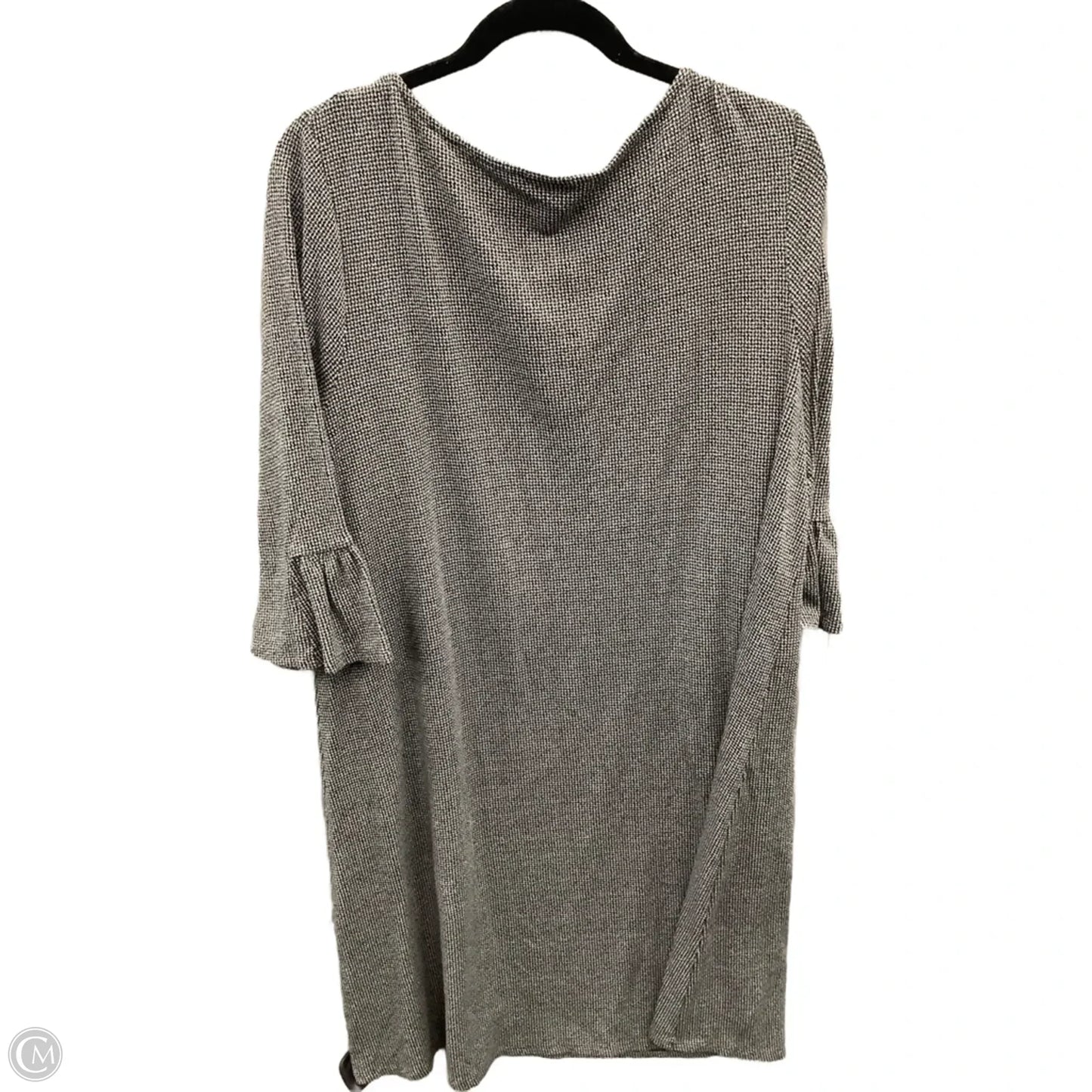 Dress Casual Midi By J. Jill In Grey, Size: 1x