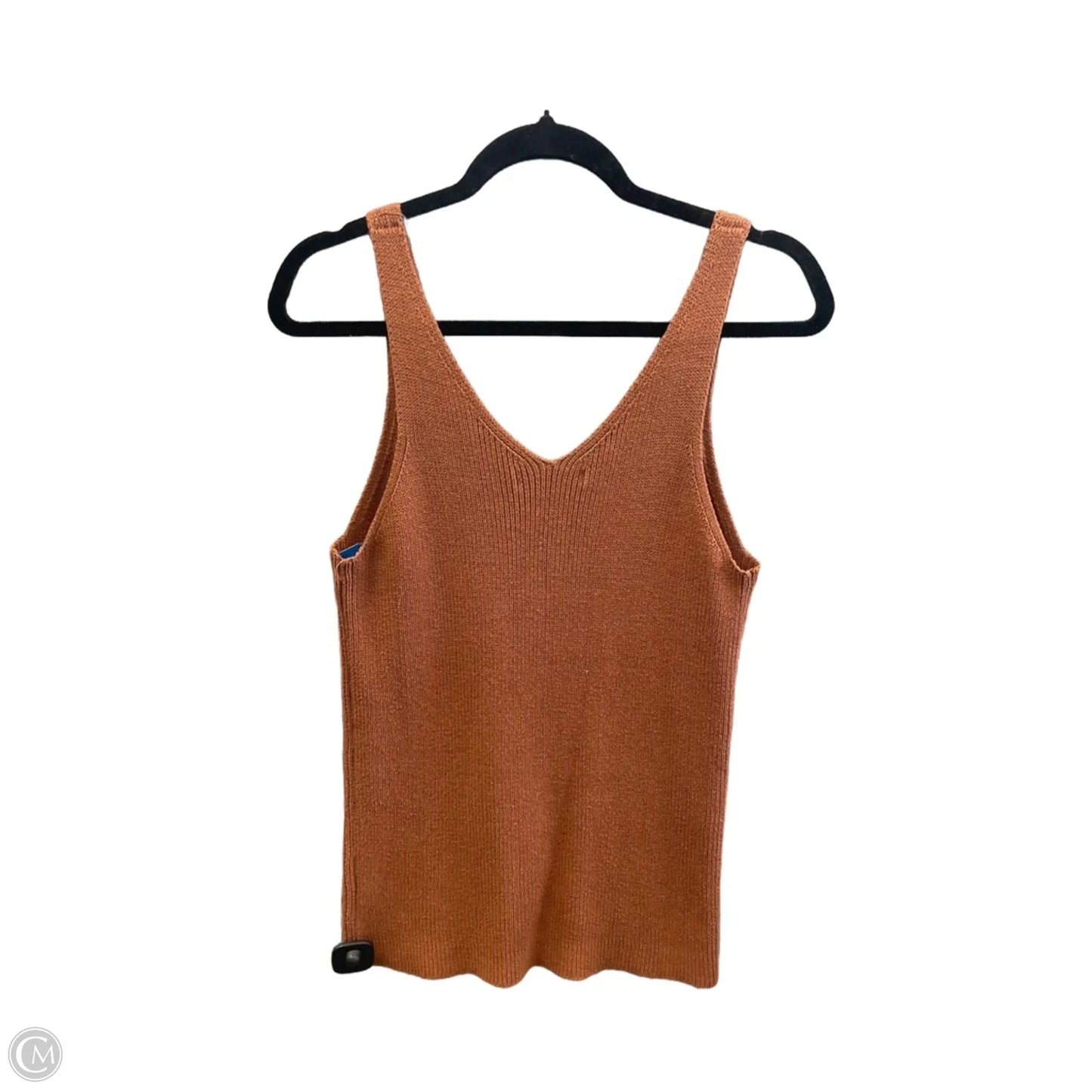 Top Sleeveless By Elizabeth And James In Brown, Size: L