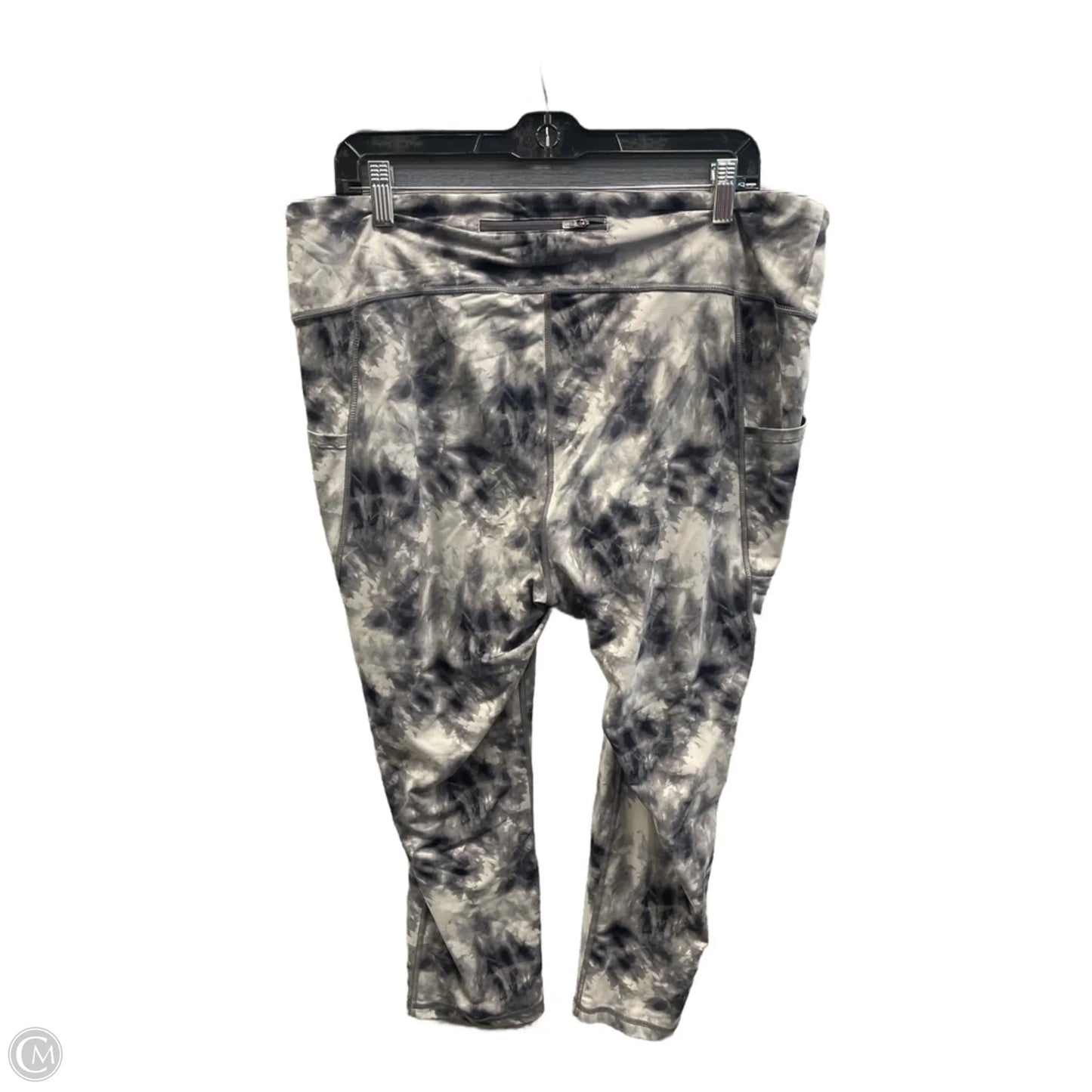 Athletic Leggings By J. Jill In Grey, Size: Xl