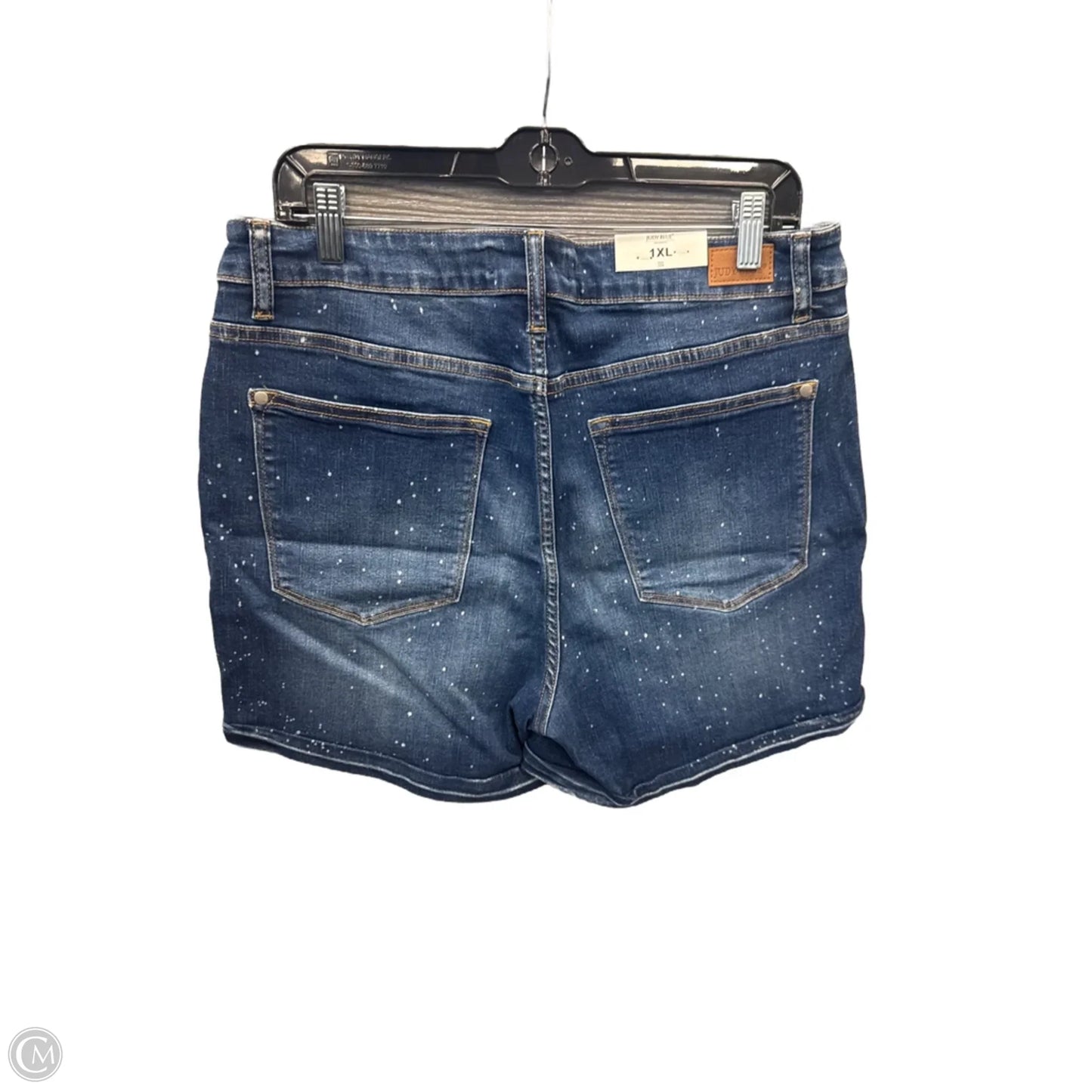 Shorts By Judy Blue In Blue Denim, Size: 18