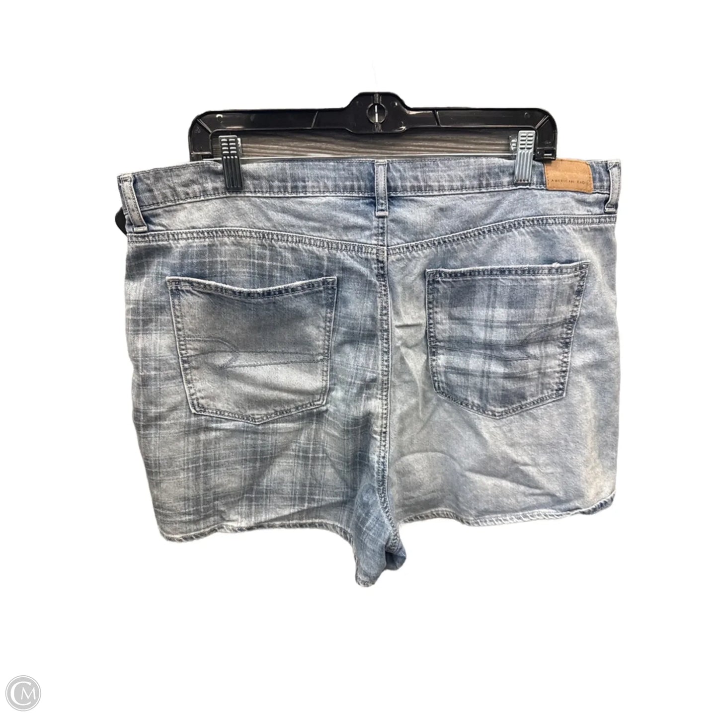 Shorts By American Eagle In Blue Denim, Size: 18