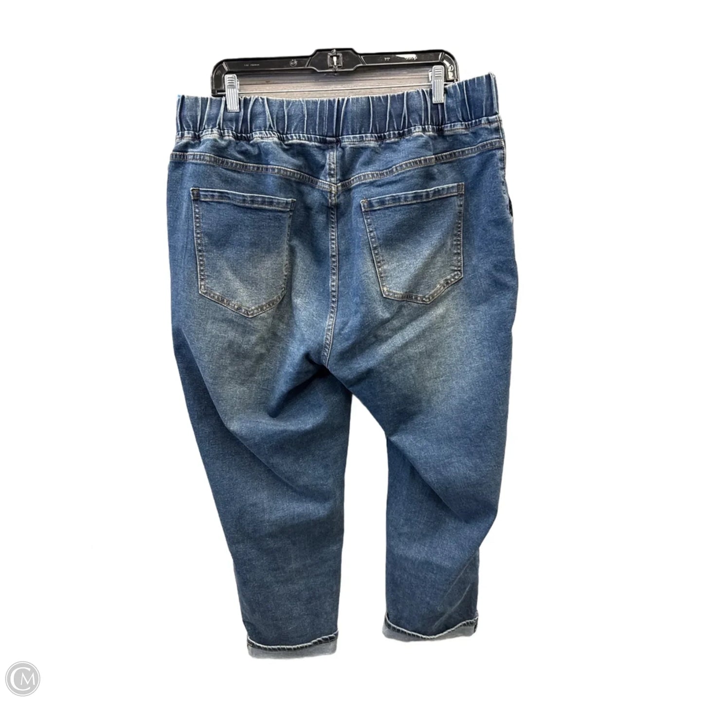 Jeans Straight By Clothes Mentor In Blue Denim, Size: 18