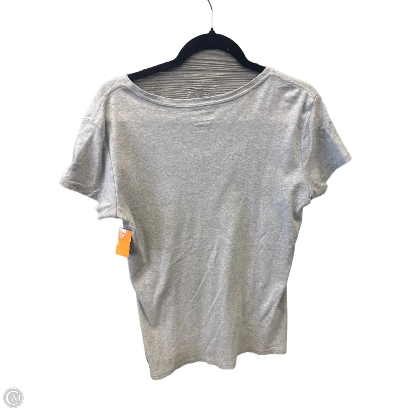 Top Short Sleeve By Kirkland In Grey, Size: Xl