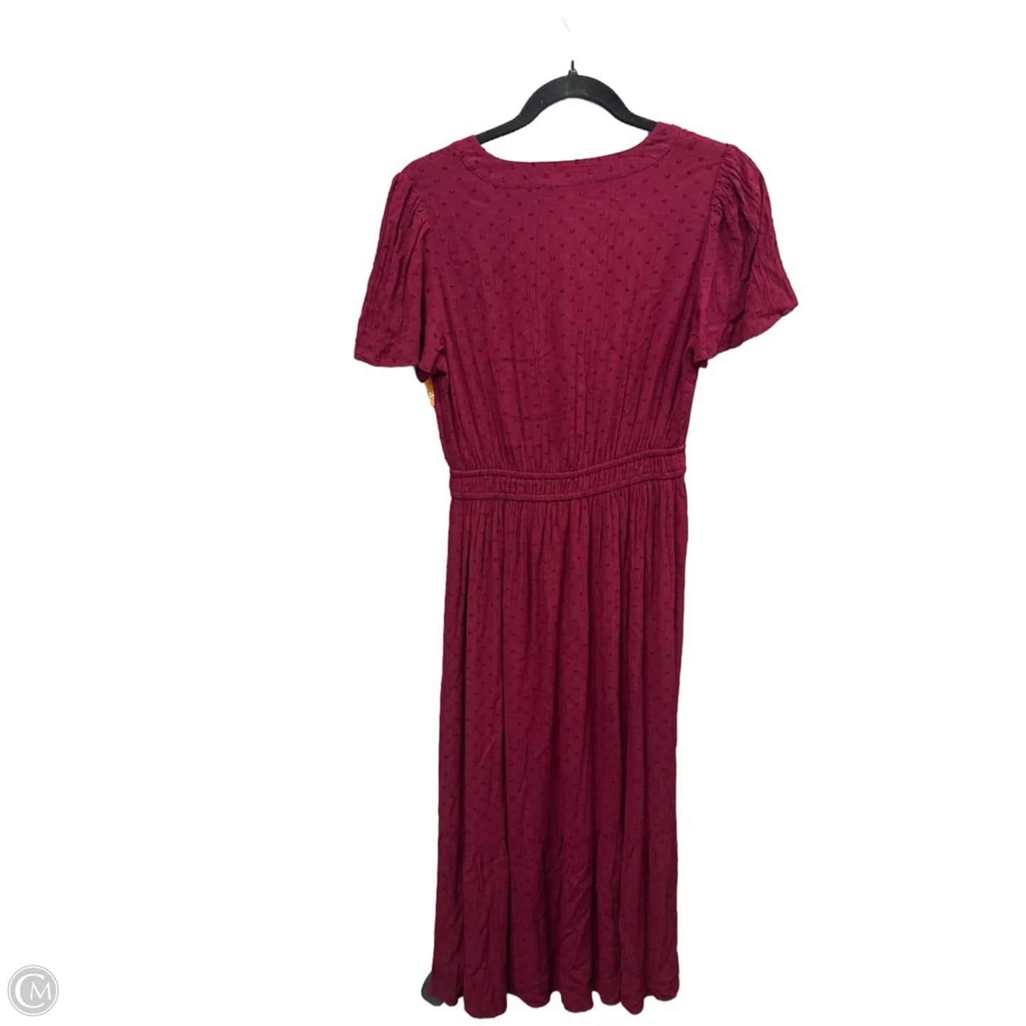 Dress Casual Maxi By Loft In Maroon, Size: S
