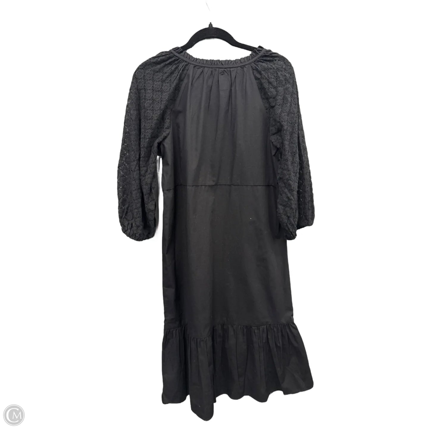 Dress Casual Midi By Gap In Black, Size: Xs