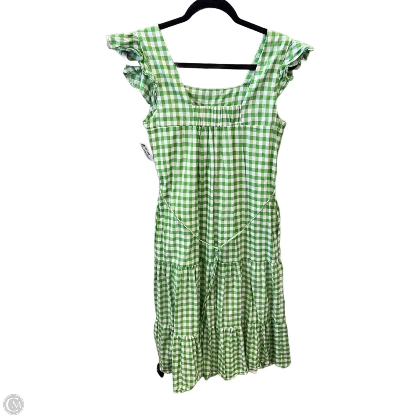 Dress Casual Midi By Draper James In Plaid Pattern, Size: S