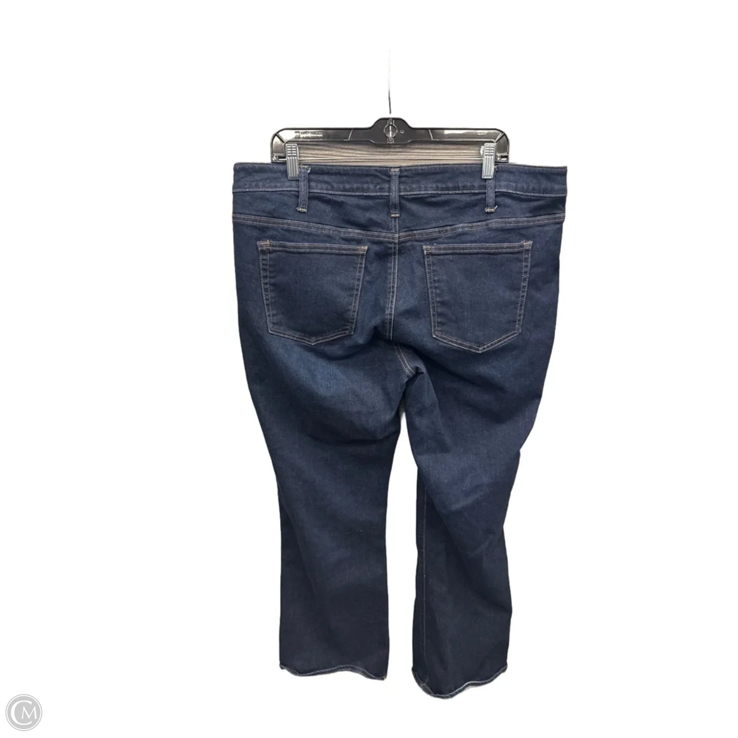 Jeans Boot Cut By Silver In Blue Denim, Size: 18