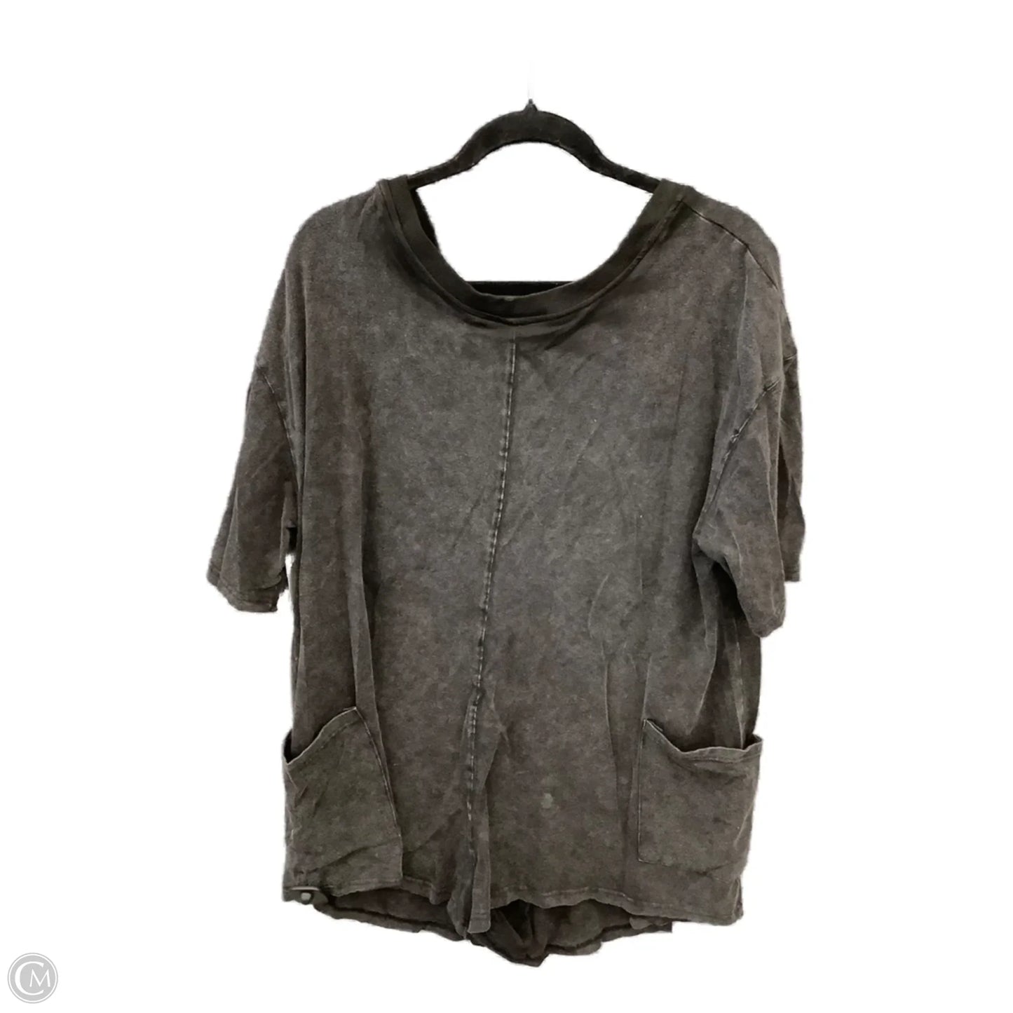 Romper By Bibi In Grey, Size: Xl