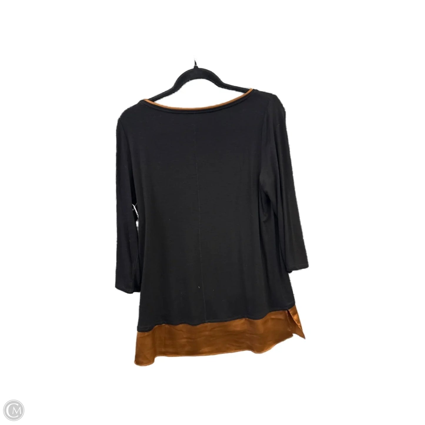 Top Long Sleeve By White House Black Market In Black, Size: S