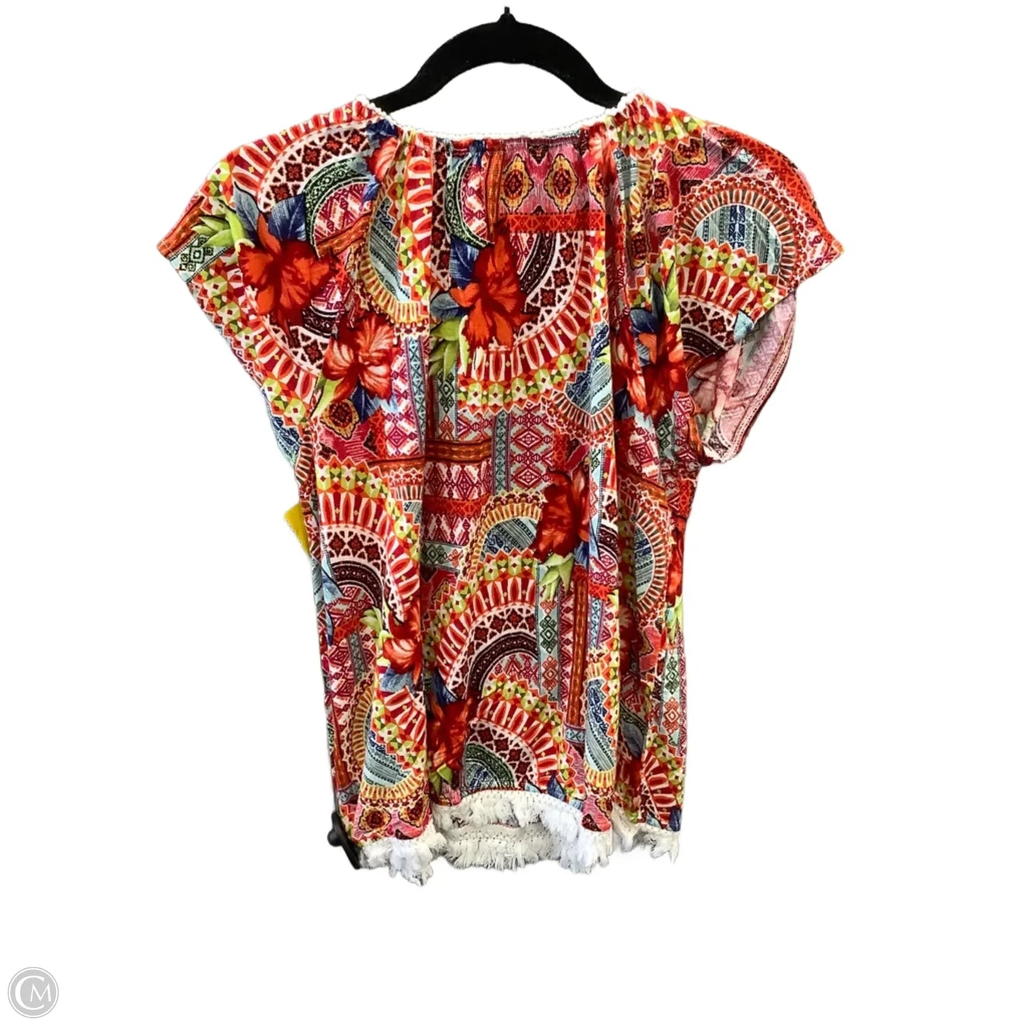 Top Short Sleeve By Ruff Hewn In Red, Size: Lp